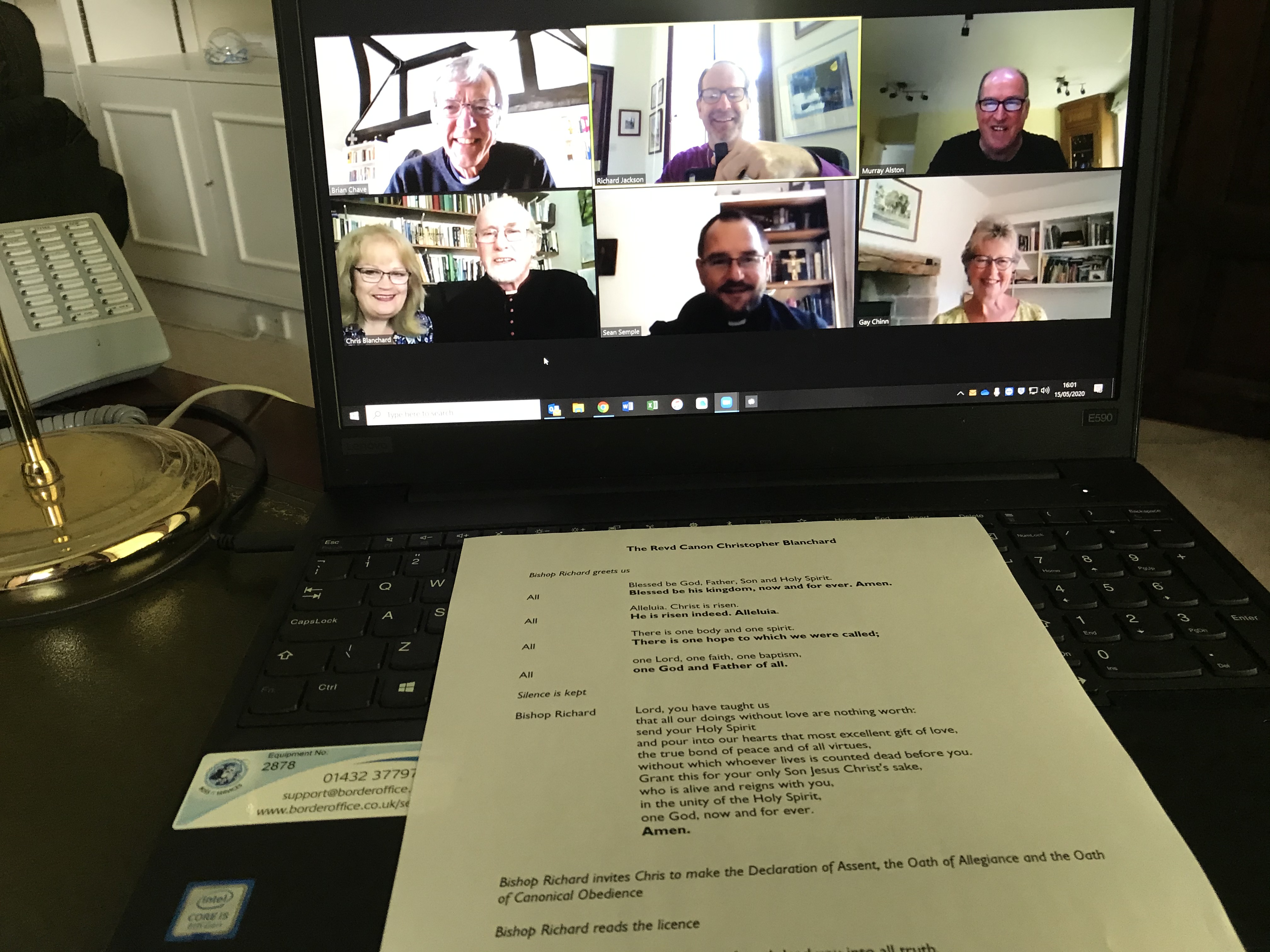 Chris Blanchard has been licensed for another year The Ross Parishes